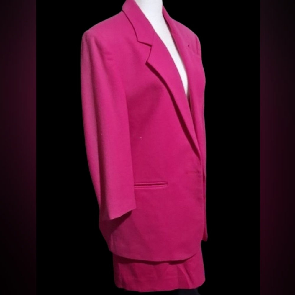 VTG Block Island Petite by Marima Pappas S/12 Pink Blazer/skirt Is Sold Seperate